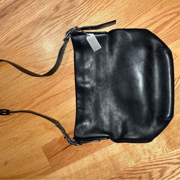 Coach black leather vintage bag - Picture 3 of 5